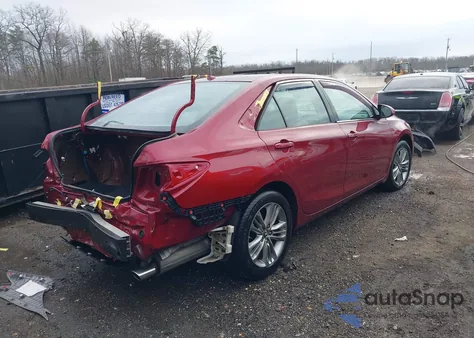 2017 Toyota Camry Se из США, поврежденный, VIN 4T1BF1FK6HU752727